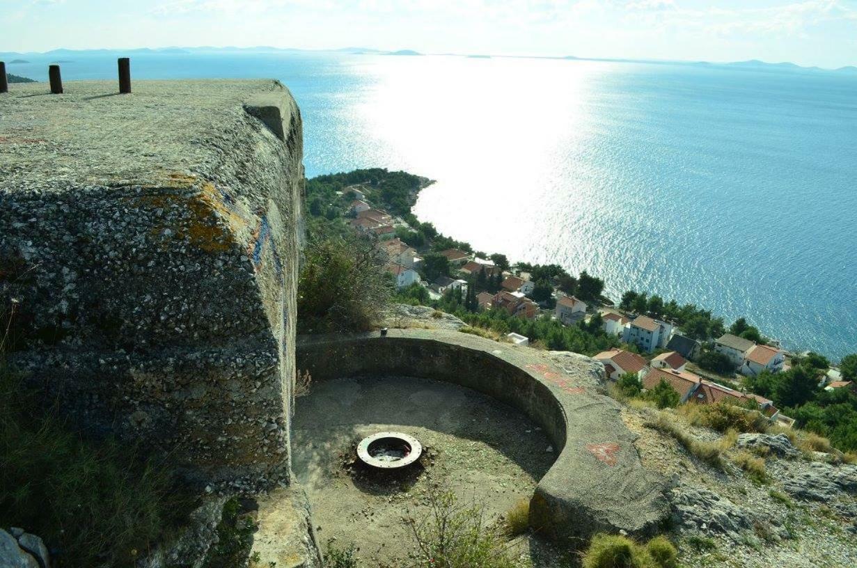 Beach Apartment Ana With Sea View, Balcony, Garden & Bbq, Murter - Dalmatia Exterior foto